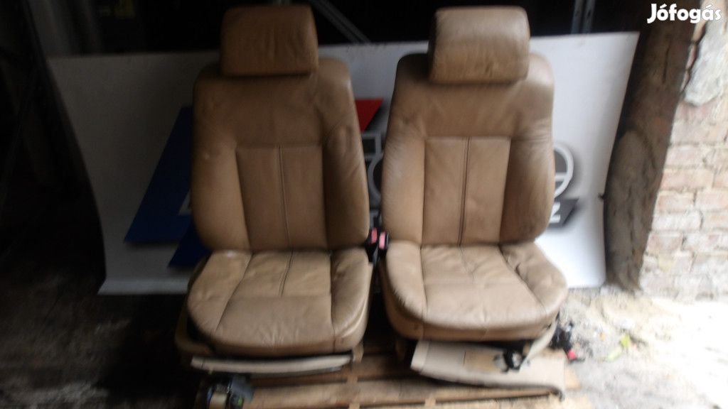 [GYÁRI BONTOTT] BMW E38 BŐR BELSŐ BÉZS KOMPLETT